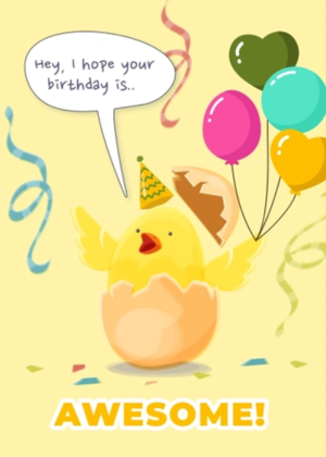 custom birthday ecards
