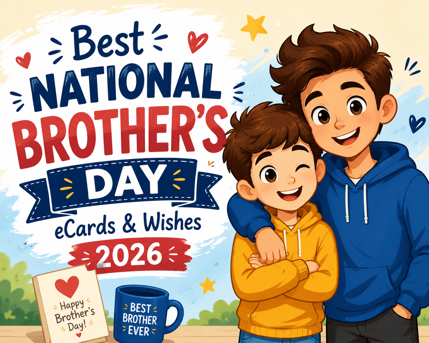 Best National Brother’s Day eCards & Wishes 2026