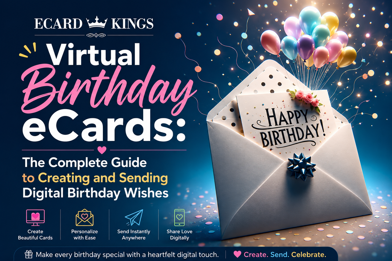 Virtual Birthday eCards: The Complete Guide to Creating and Sending Digital Birthday Wishes