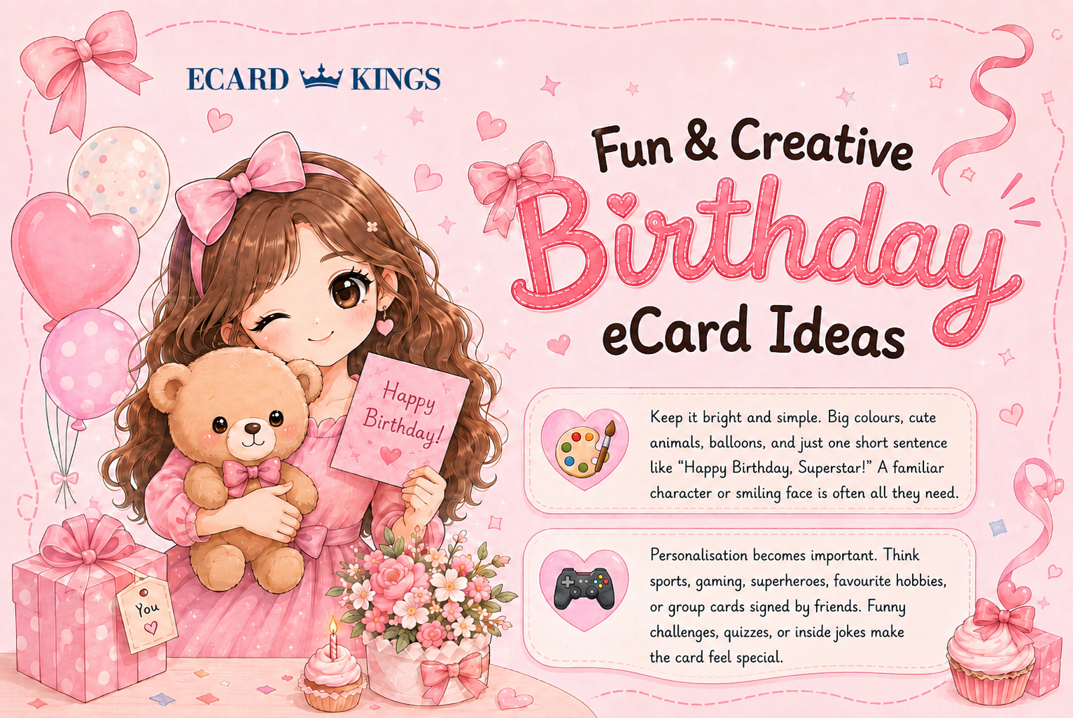 Fun & Creative Birthday eCard Ideas for Kids' Birthdays