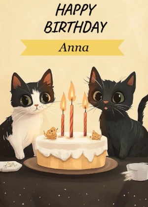 Cat Happy Birthday