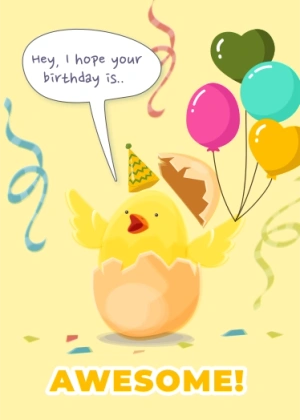 Funny Egg Birthday