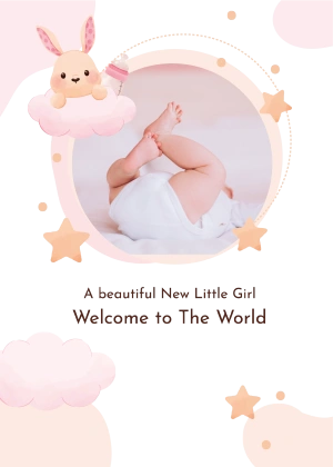New Baby Girl Welcome