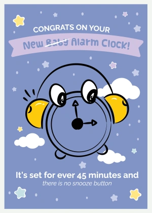 New Baby Alarm Clock
