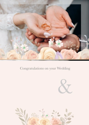 Congratulations On Your Wedding Roses