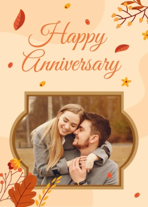 Happy Anniversary Autumn Photo