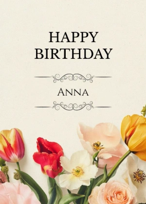 Flowery Birthday
