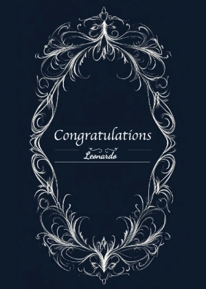 Congratulations Blue